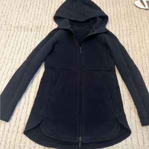 lululemon athletica Black Hooded Utility Jacket